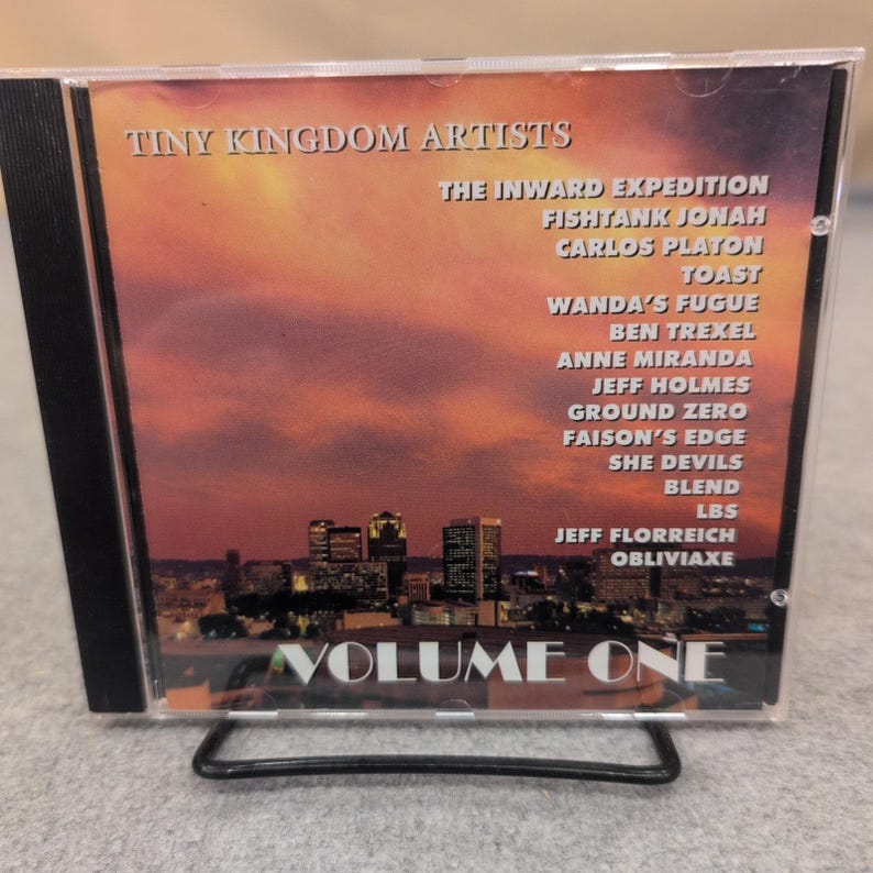 Tiny Kingdom Artists Volume One CD 1999 Various Artists Compilation Indie Rock image 1