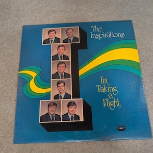 The Inspirations Im Taking a Flight Vinyl LP Canaan Records CAS-9769-LP 1975 image 1