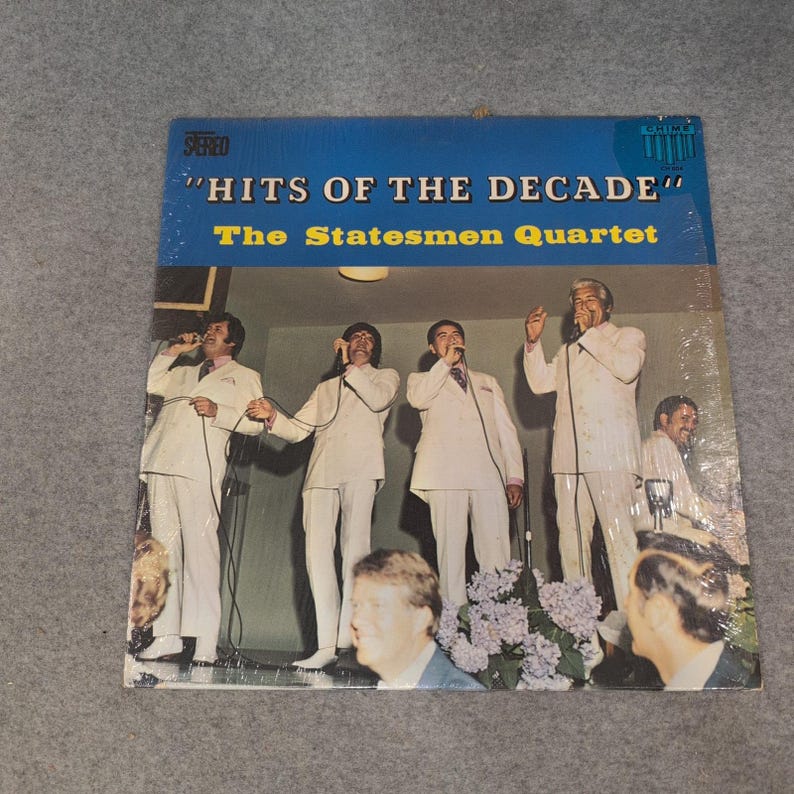 The Statesmen Quartet Hits of the Decade Vinyl LP Chime Records CH-604 Stereo image 1