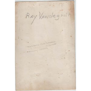 Vintage WWII US Navy Portrait Ray Vandegrift Shoemaker California 6x4 Photo image 2