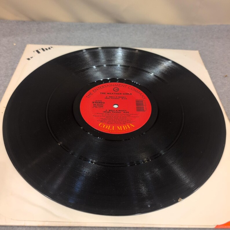 The Weather Girls Well-A-Wiggy 12" Vinyl Singel 45 RPM Columbia 44-05245 1985 bild 5