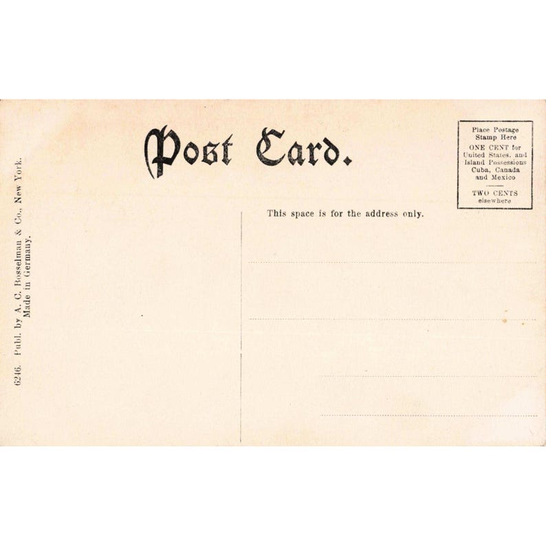 Heart Lake PA Susquehanna Co Postcard Greetings From Depot Church Parsonage image 2