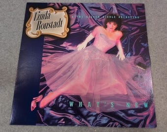Linda Ronstadt What's New Vinyl LP Nelson Riddle Orchestra 1983 Elektra 60260-1