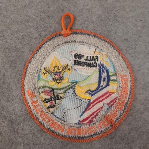 Fall 89 Camporee Patch Tennessee Valley Council Chickasaw District 25th Anniv image 2