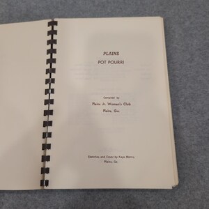 Ulubione potrawy z Plains Pot-Pourri, przepisy rodzinne Jimmy'ego Cartera z 1977 r. zdjęcie 2