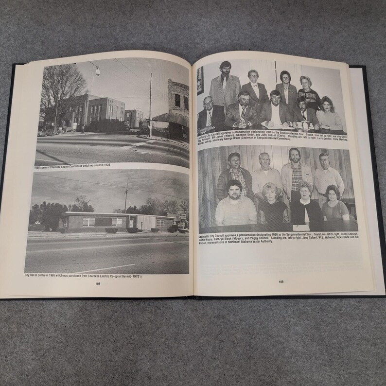 Cherokee County Alabama A Pictorial History 1836-1986 Hardcover Book Centre image 6