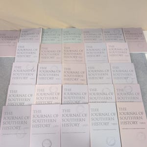 Kavel 27 The Journal of Southern History Magazines 1987-1998 Wetenschappelijke tijdschriften afbeelding 1
