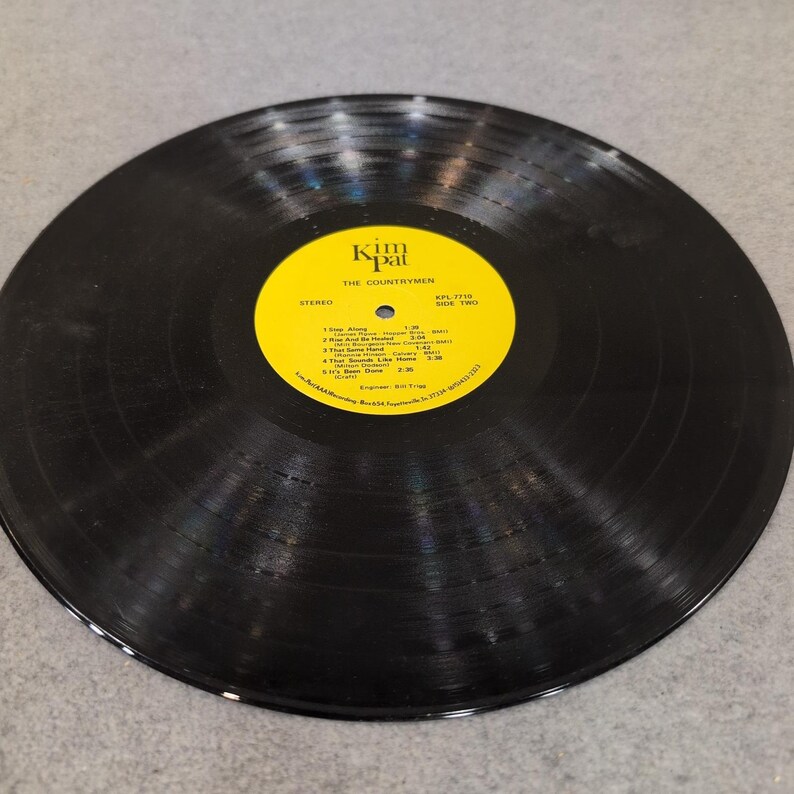 The Countrymen Self Titled Vinyl LP Kim-Pat KPL-7710 Southern Gospel Tennessee image 6