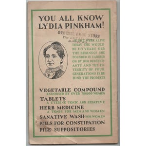Vintage Lydia E Pinkham Favorite Recipes Booklet Medicine Advertising 1930s NRA image 2