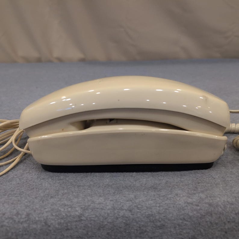Vintage AIRMATE Beige Dial Push Button Telephone Retro Home Office Desk Phone image 3