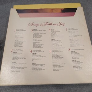 Reader's Digest Songs of Faith and Joy 96 Inspirational Favorites Vinyl Box Set image 2