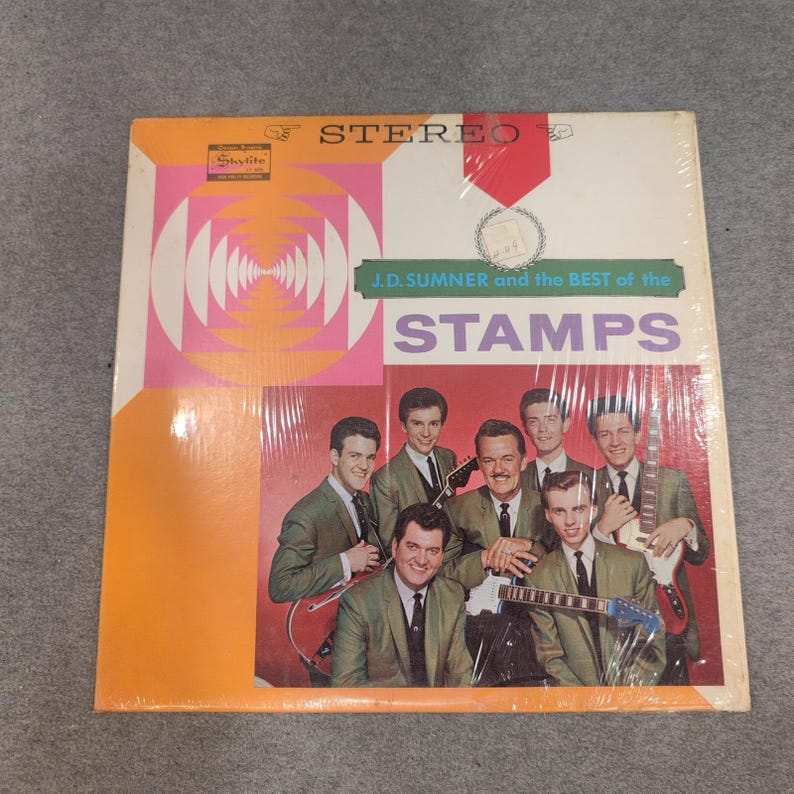 J.D. Sumner and the Best of the Stamps Vinyl LP Skylite SLP 6058 Stereo Gospel image 1