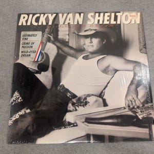 Ricky Van Shelton Wild-Eyed Dream Vinyl LP Columbia C 40602 Country 1987 VG+ image 1
