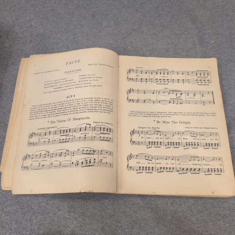 Grand Opera Hemma Albert E Wier Noter Berättelser 1927 D Appleton Century Co bild 6
