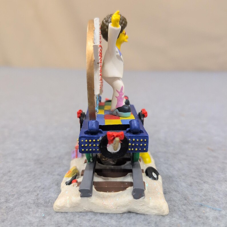 The Simpsons Disco The Halls Christmas Express Disco Stu Sculpture 2004 image 4