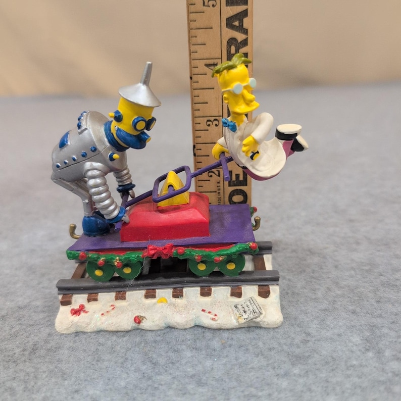 The Simpsons Christmas Express Frink Laboratories Sculpture 2003 Hamilton 1803 image 2