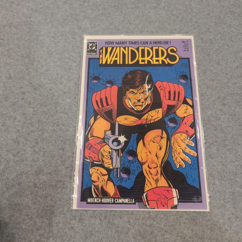 The Wanderers n°7 DC Comics décembre 1988 Moench Hoover Campanella nouveau format image 1