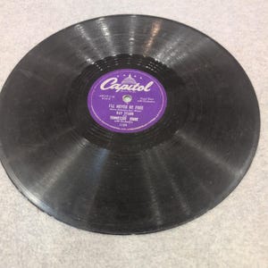 Kay Starr Tennessee Ernie I'll Never Be Free Capitol 1124 78 RPM Shellac Record image 3