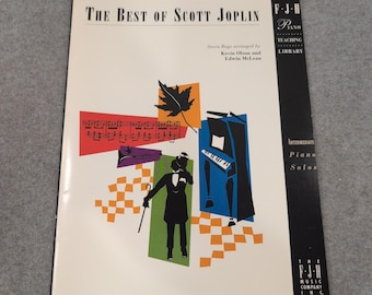 The Best of Scott Joplin Intermediate Piano Solos FJH Music Sheet Music FF1199