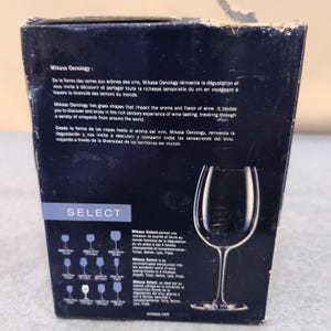 Mikasa Oenology Select White Wine Glasses Set of 4 Kwarx Made in France image 3