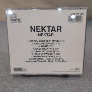 Nektar Nektar CD 1987 Bellaphon West Germany Progressive Rock image 2