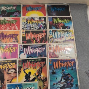 Whisper First Comics Lot 1-37 + Special Steven Grant Steve Epting Ninja image 8