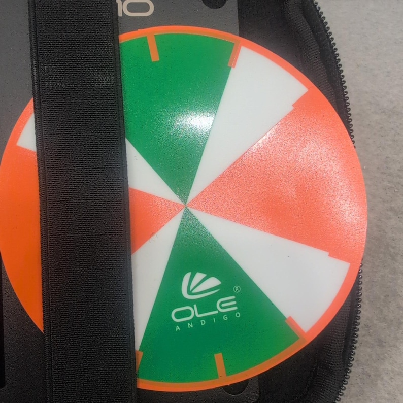 Ole Andigo Field Survey Measurement Kit Target Discs Plumb Bob Pouch NA307 image 2