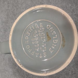 Vintage Michigan State Spartans University Gray Ceramic Kiln Craft Coffee Mug image 4