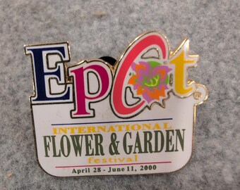 Disney Epcot International Flower & Garden Festival 2000 Enamel Pin Souvenir