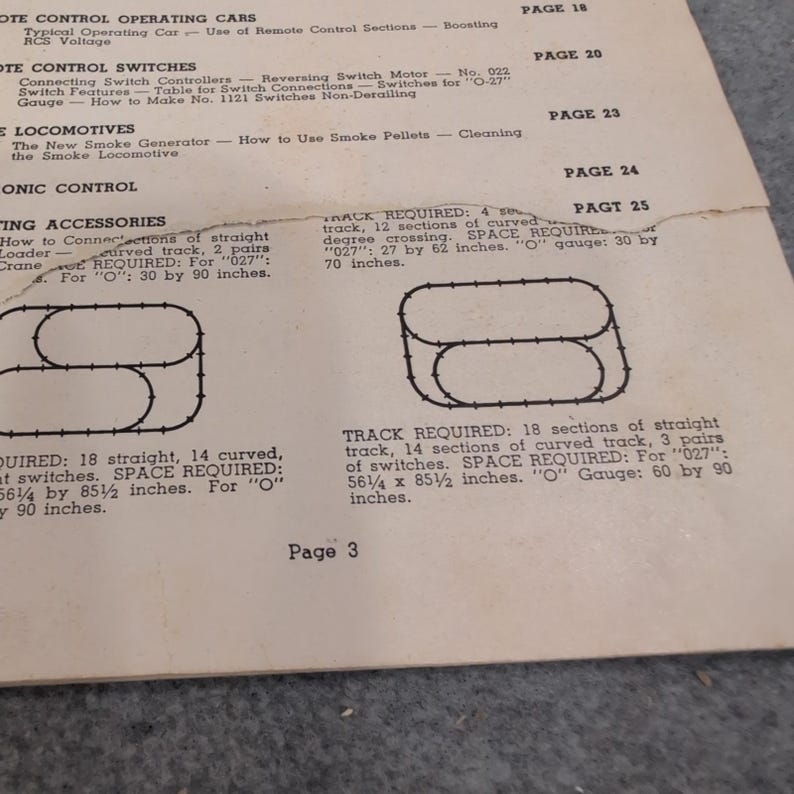 1948 Lionel Trains Instructions for Assembling and Operating Manual Form 703 image 4
