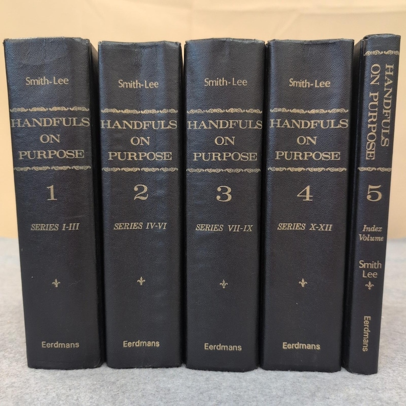 Handfuls on Purpose Complete 12 Vol Set Bound in 5 Volumes Set Eerdmans Vtg 1980 image 1