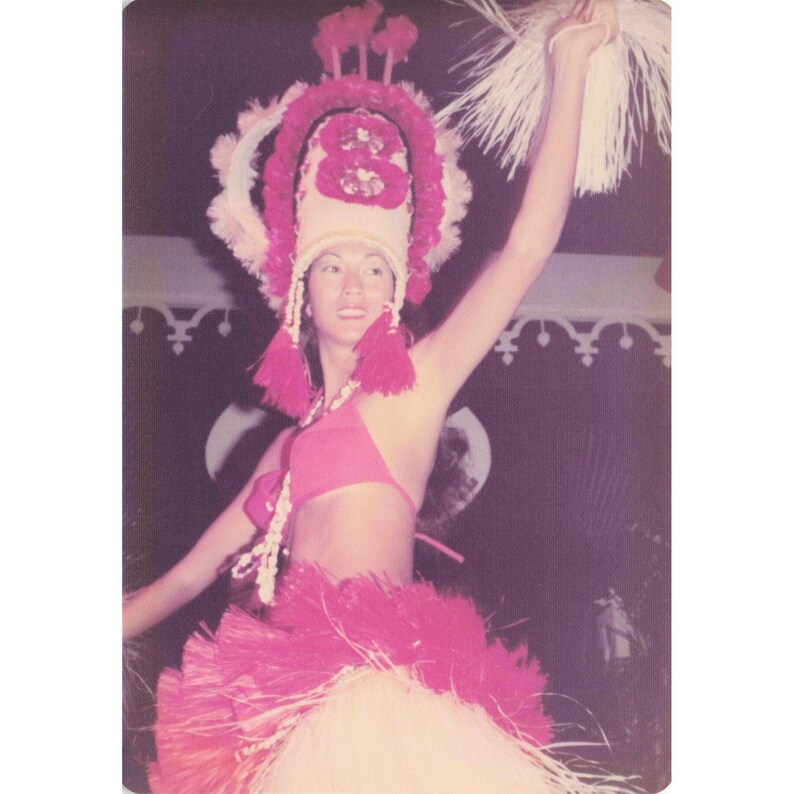 Lote de 10 fotografías antiguas de Don Ho Polynesian Palace en Waikiki, Hawái, de la década de 1970. imagen 9