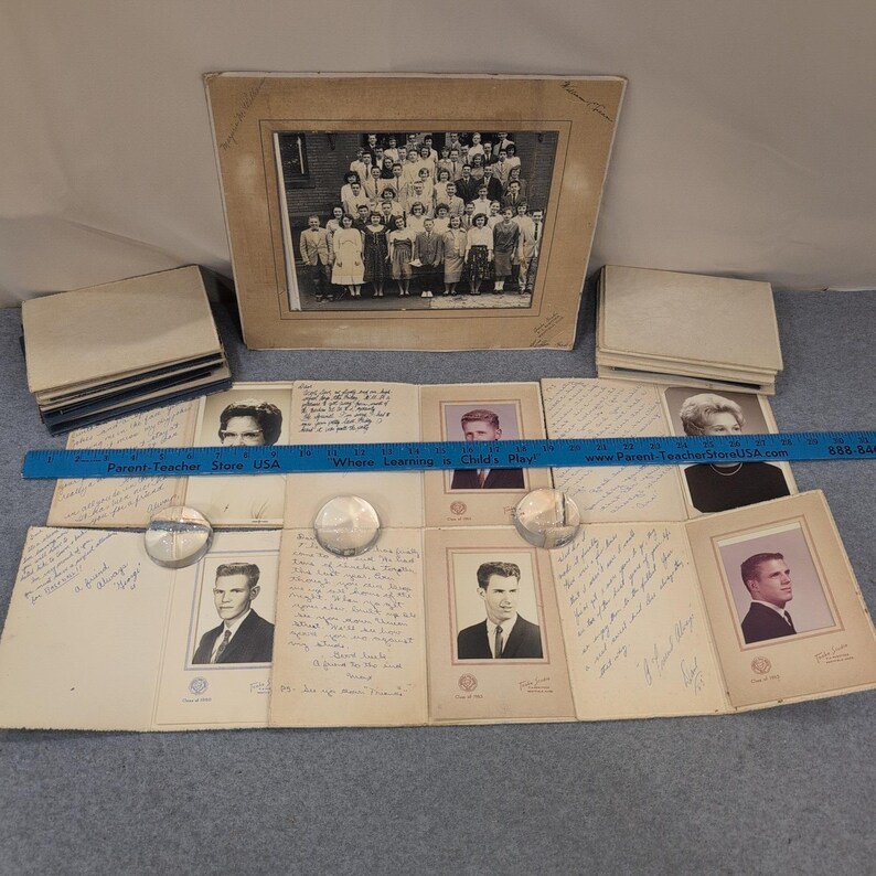VTG Westfield High School 1963 Portrait Lot & 1950s Class Photo Massachusetts image 10