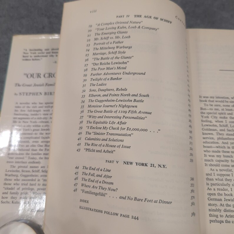 Nasz tłum Wielkie żydowskie rodziny Nowego Jorku Stephen Birmingham 1. wydanie 1967 zdjęcie 5