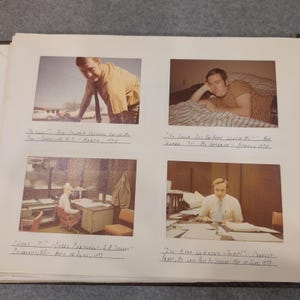 Vintage album uit 1972-1973 van de familie Harrington uit Charleston, West Virginia, van kolonel Patricia Harrington van de Amerikaanse luchtmacht. afbeelding 20