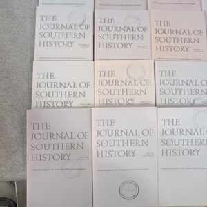 Kavel 27 The Journal of Southern History Magazines 1987-1998 Wetenschappelijke tijdschriften afbeelding 3