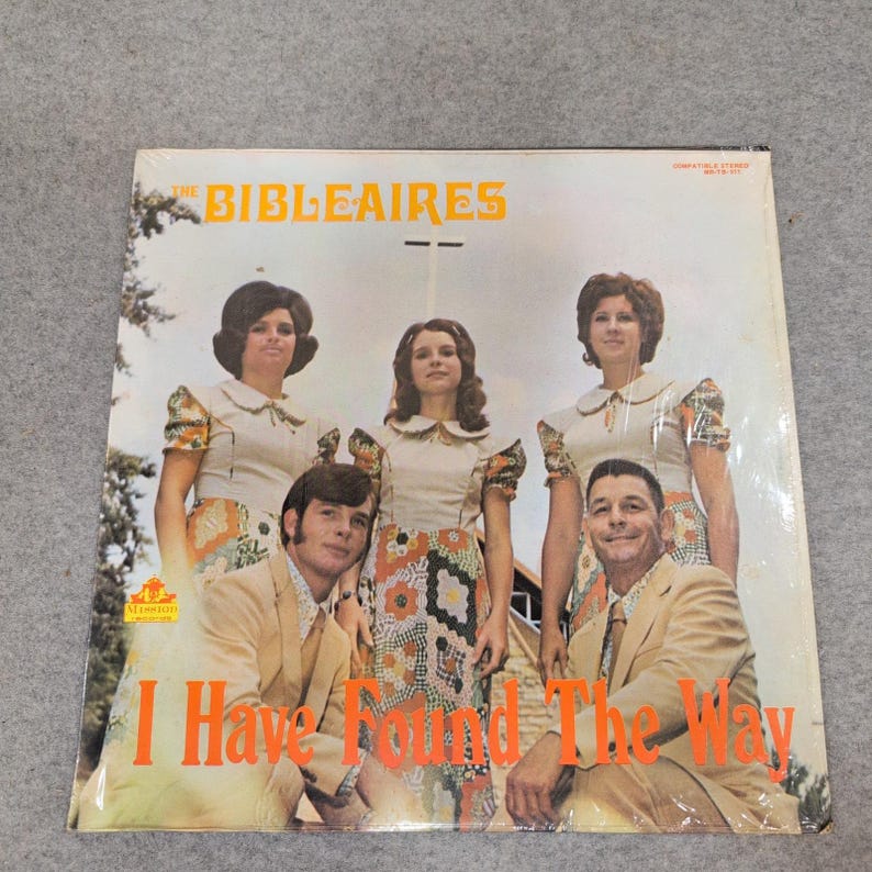 The Bibleaires I Have Found The Way Vinyl LP Mission Records MR-TB-511 Gospel image 1