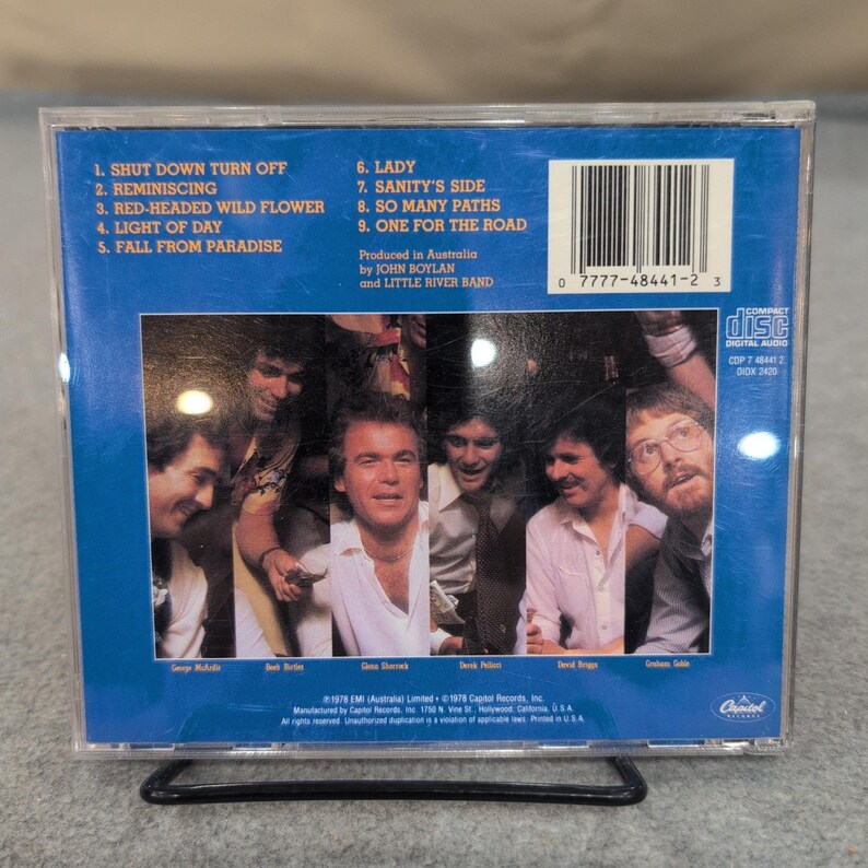 Little River Band Sleeper Catcher CD 1978 Reminiscing Lady Capitol Records imagen 2