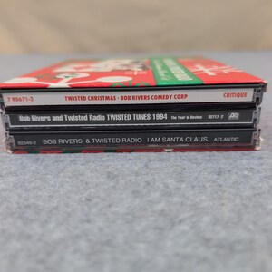 Bob Rivers & Twisted Radio Twisted Christmas 3 CD Boxed Set 1994 82714-2 image 3