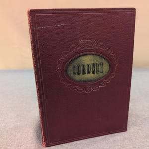 Vintage Nov. 1936 - April 1937 Coronet Bound Magazines Maroon Cloth image 1