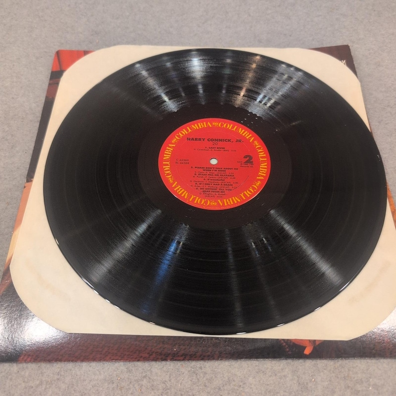 Harry Connick Jr 20 Vinyl LP Album 1988 Columbia C 44369 Promo Gold Stamp VG+ image 5