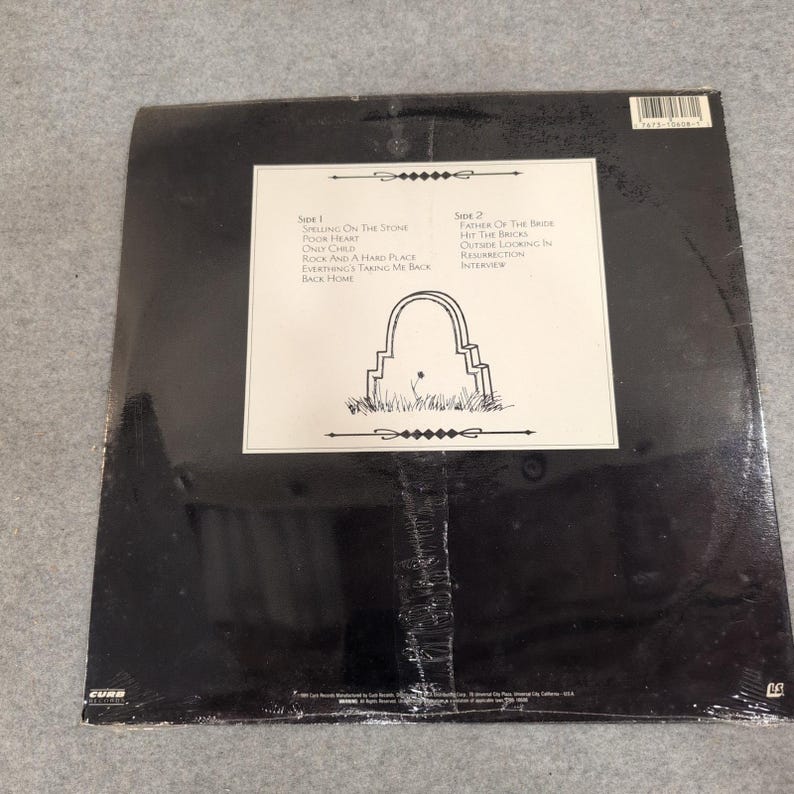 Spelling on the Stone Vinyl LP 1989 Curb Records CRB-10608 Country Music Record image 2