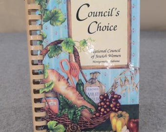 Council's Choice Cookbook National Council of Jewish Women Montgomery AL 1993