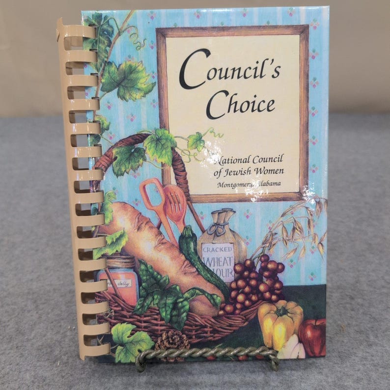 Council's Choice Cookbook National Council of Jewish Women Montgomery AL 1993 image 1