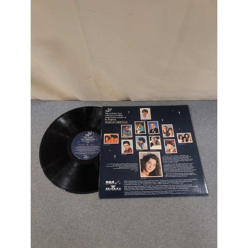 The Stars of Christmas - Avon Vinyl LP RCA 1988 Compilation image 2