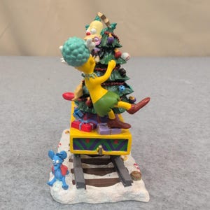 The Simpsons A Krusty Kristmas Christmas Express Collection Figurine 2004 image 2