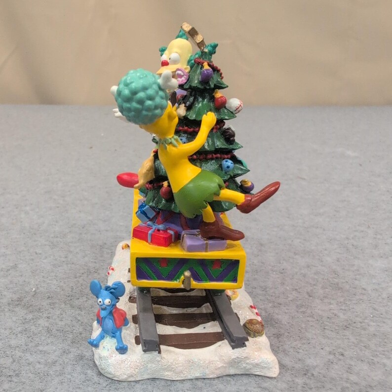 The Simpsons A Krusty Kristmas Christmas Express Collection Figurine 2004 image 2