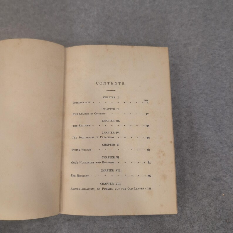 The Expositor's Bible First Epistle to the Corinthians Marcus Dods Doran Co image 5