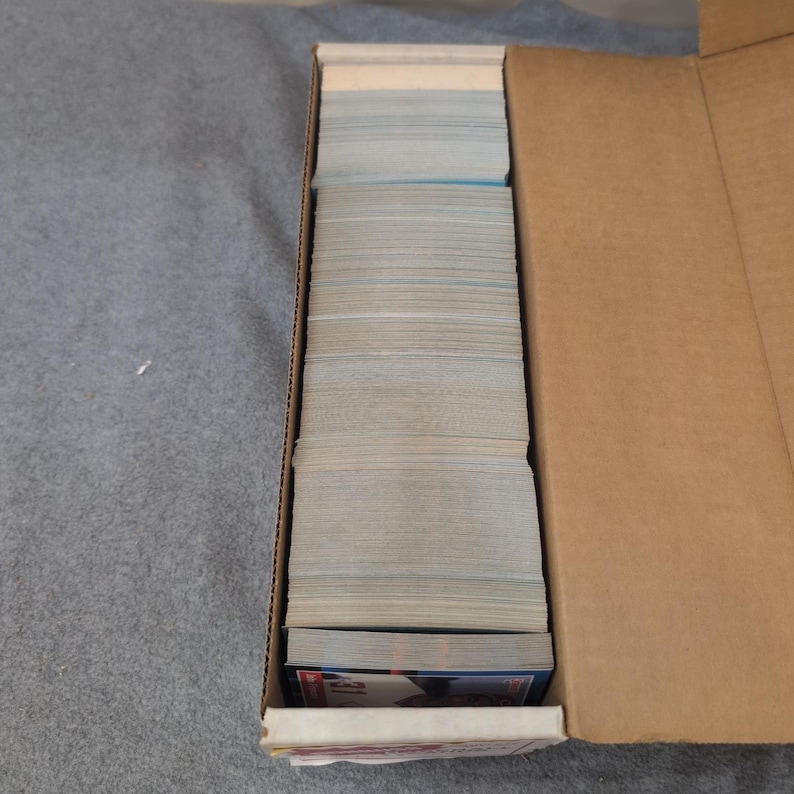1988 Donruss-honkbalkaarten complete set 1-660 met Stan Musial-puzzelstukken afbeelding 2