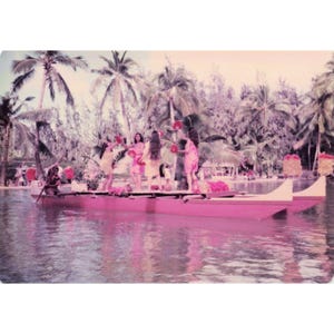 Vintage 1970s Polynesian Cultural Center Hawaii Canoe Pageant Photo Lot of 16 image 15